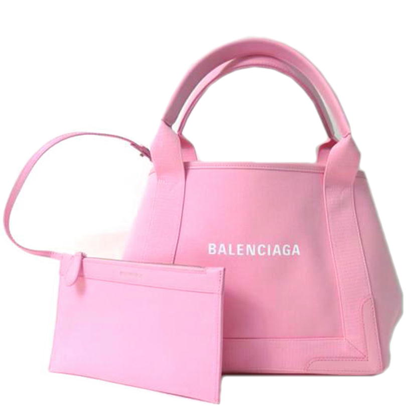 ＢＡＬＥＮＣＩＡＧＡ バレンシアガ/ネイビーカバスＳ／ピンク/339933 5890//T･002123/SAランク/84