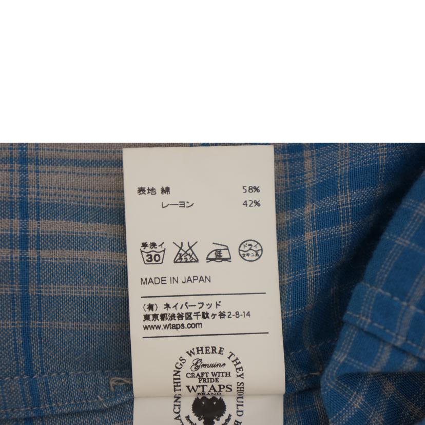 ＷＴＡＰＳ ダブルタップス/ボタンシャツ/131GWDT-SHM06//ABランク/09