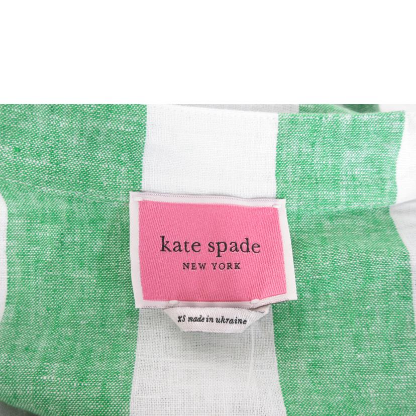 ＫａｔｅＳｐａｄｅ ケイトスペード/ＫａｔｅＳｐａｄｅ　リネン混ワンピース　サイズＸＳ/k8520//SAランク/70