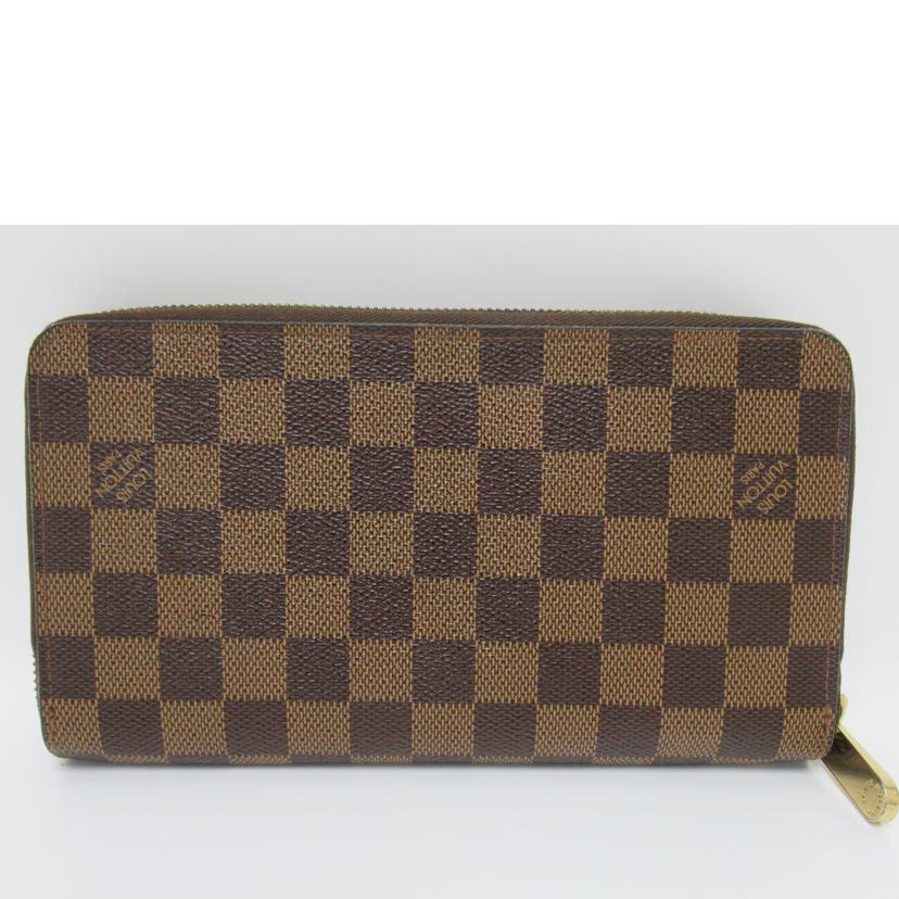 LV/ジッピー・オーガナイザー／ダミエ・エベヌ/N60003//VI0095/Bランク/63