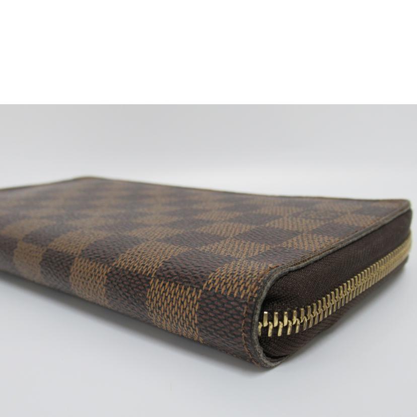 LV/ジッピー・オーガナイザー／ダミエ・エベヌ/N60003//VI0095/Bランク/63
