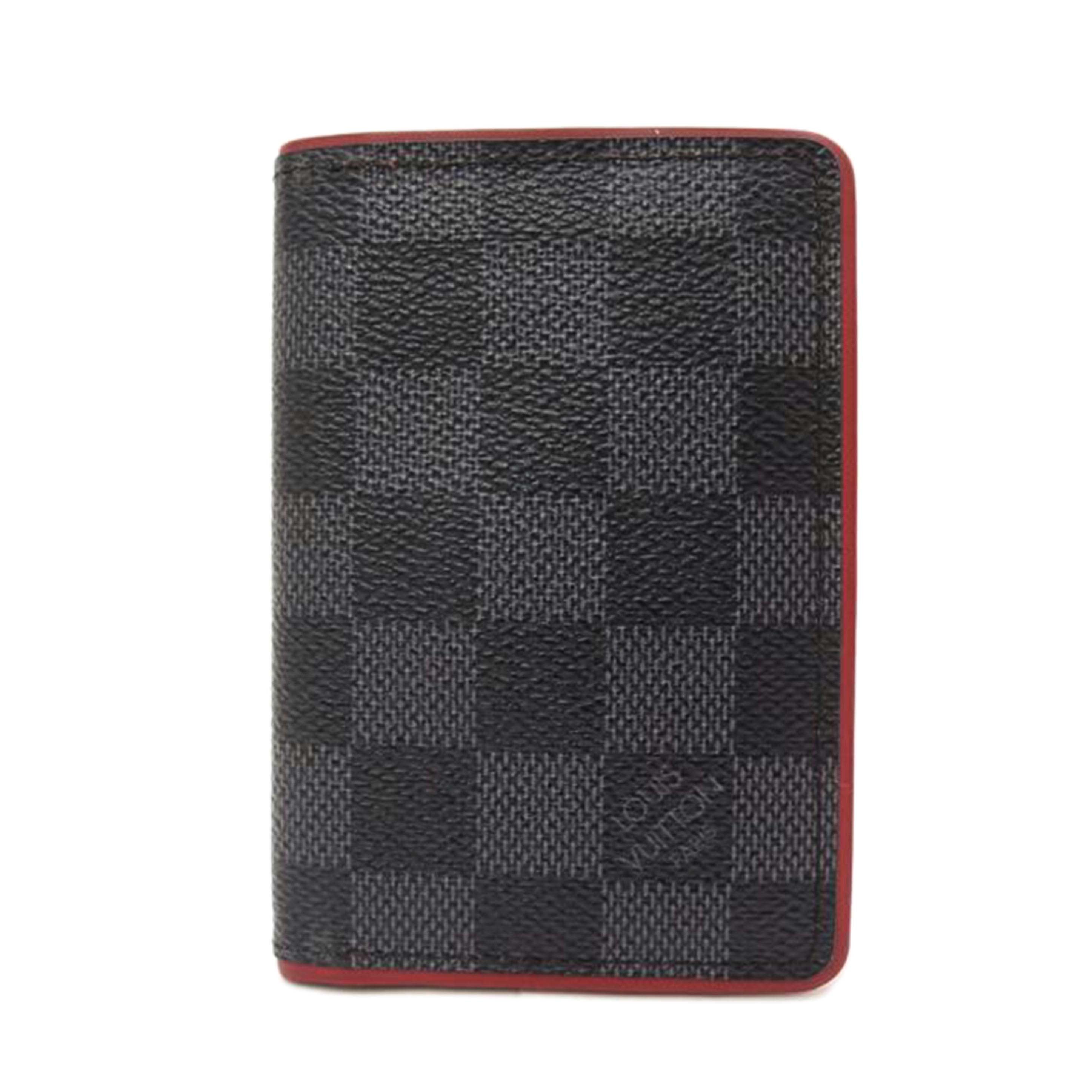 ＬＯＵＩＳ　ＶＵＩＴＴＯＮ ルイヴィトン　カードケース　市松模様　メンズ/オーガナイザードゥポッシュ／ダミエ・グラフィット／ボルドー/N63257//SP0145/Aランク/69