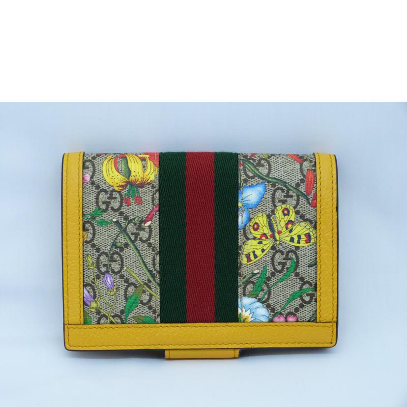 ＧＵＣＣＩ グッチ/オフディアＧＧフローラ　パスポートケース/598914//2778/Aランク/03