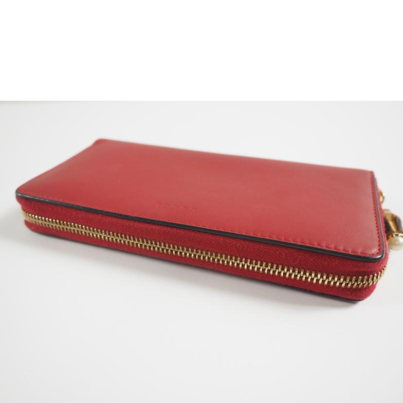ＧＵＣＣＩ グッチ/ニムフェア　ラウンドジップ　長財布/453158//493075/Bランク/79