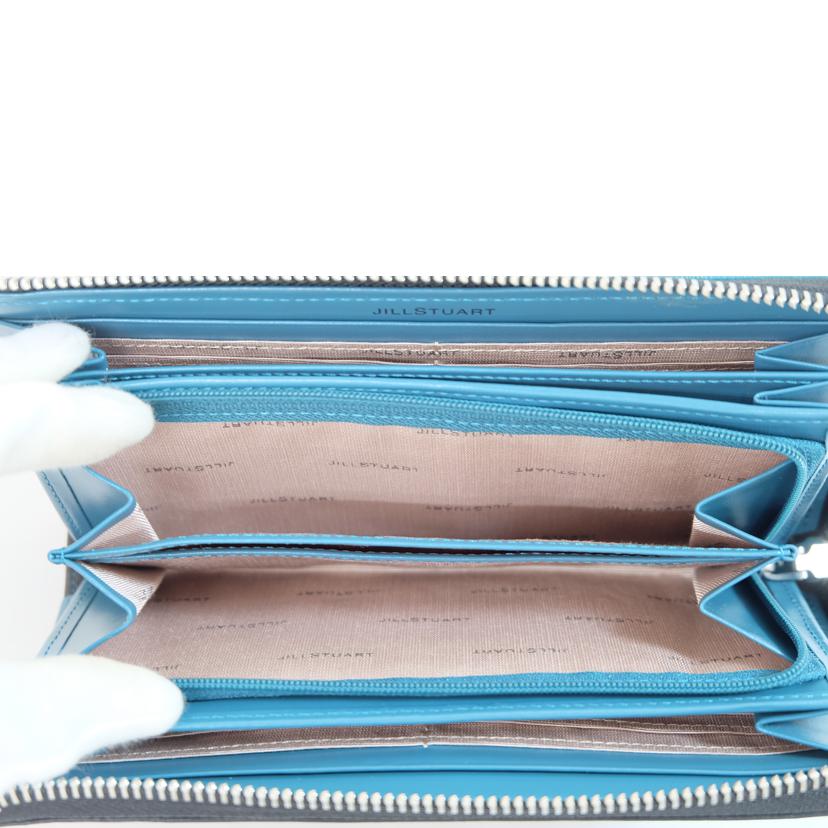 ＪＩＬＬ　ＳＴＵＡＲＴ ジルスチュアート/ＪＩＬ　ＳＴＵＡＲＴ　ノスタルジア　Ｌ字ファスナー長財布　グリーン//Aランク/71