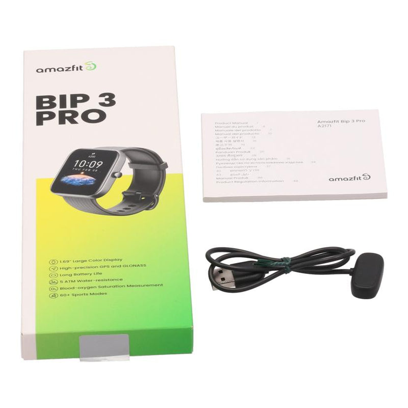 Amazfit BIP3PRO スマートウォッチ白(新品、未開封) 購入 - 時計