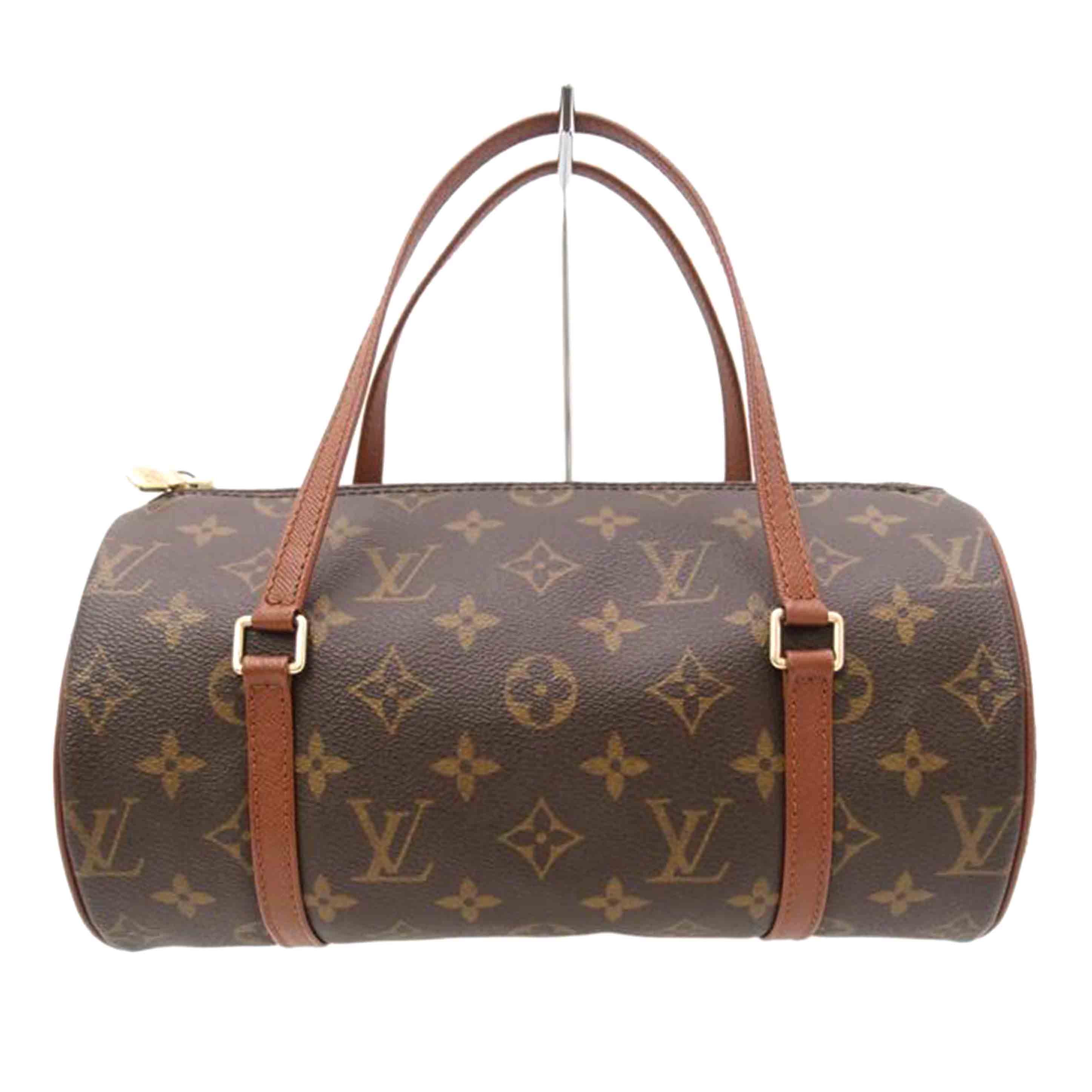 ＬＯＵＩＳ　ＶＵＩＴＴＯＮ ルイヴィトン ルイ・ヴィトン ビトン ハンドバッグ  ブラウン 茶　レディース 定番 人気 ＬＶ /初期型パピヨン２６／モノグラム/M51366//SP0***/Aランク/69