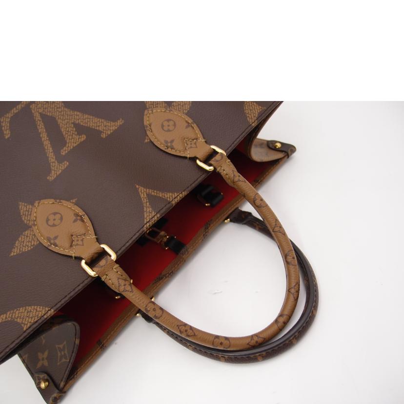 ＬＯＵＩＳ　ＶＵＩＴＴＯＮ ルイヴィトン　トート　ハンド　２ＷＡＹ　肩掛け　ﾚﾃﾞｨｰｽｸｫｰﾂ/オンザゴーＭＭ／モノグラムジャイアントリバース/M45321//TR2270/Aランク/69