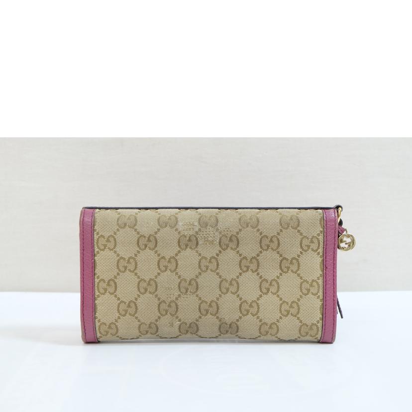 　　ＧＵＣＣＩ グッチ/ブリーシリーズＧＧキャンバス長財布/323396//218*/BCランク/71