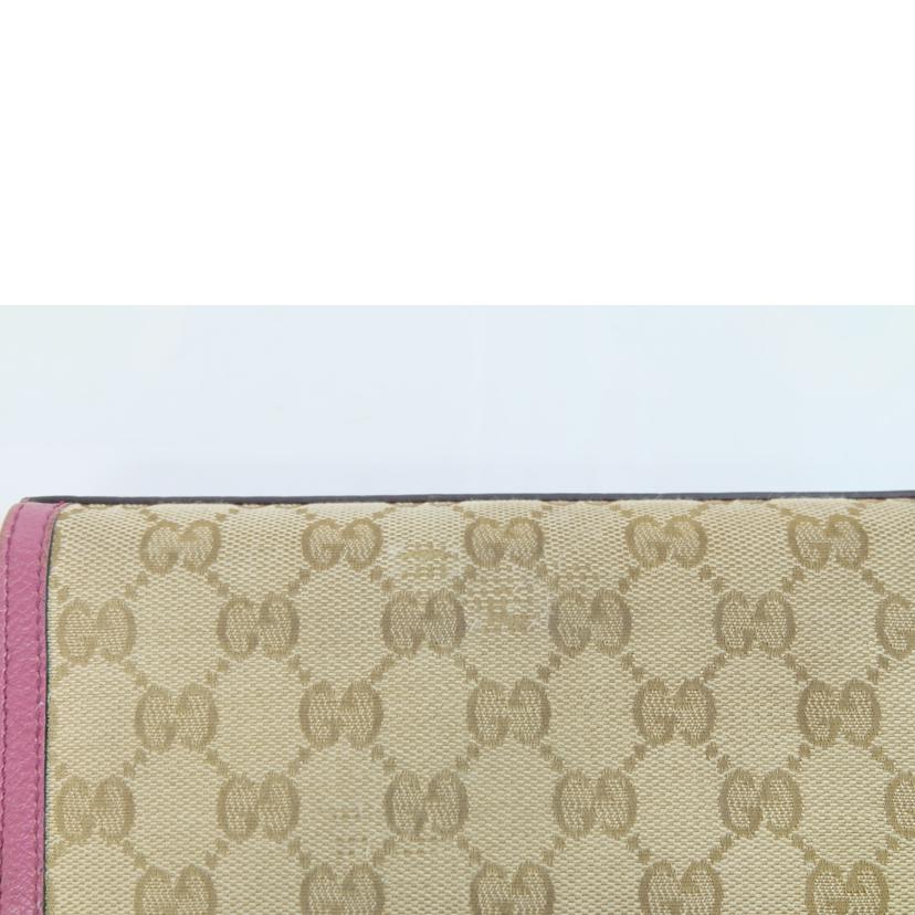 　　ＧＵＣＣＩ グッチ/ブリーシリーズＧＧキャンバス長財布/323396//218*/BCランク/71