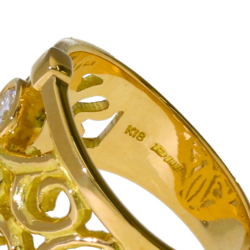 /　◎Ｋ１８ダイヤリング０．２２ｃｔ//Aランク/75