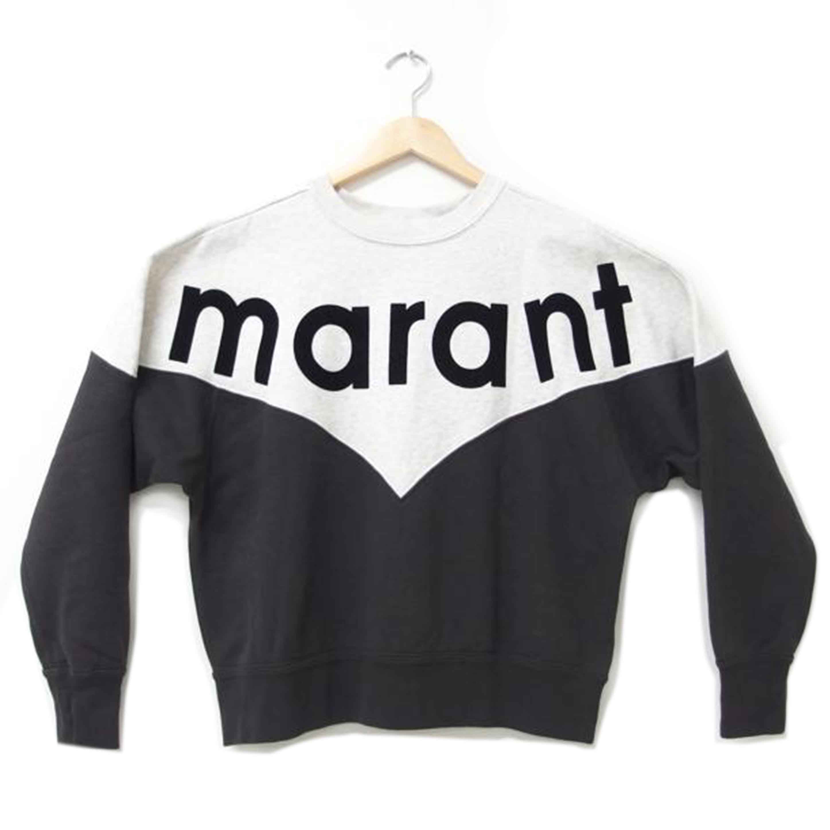 ＩＳＡＢＥＬ　　ＭＡＲＡＮＴ　ＥＴＯＩＬＥ イザベルマランエトワール/ＩＳＡＢＥＬ　ＭＡＲＡＮＴ　ＥＴＯＩＬＥ　　バイカラークルーネック　スウエット　　サイズ３８/SW0255-00M018E//Bランク/83