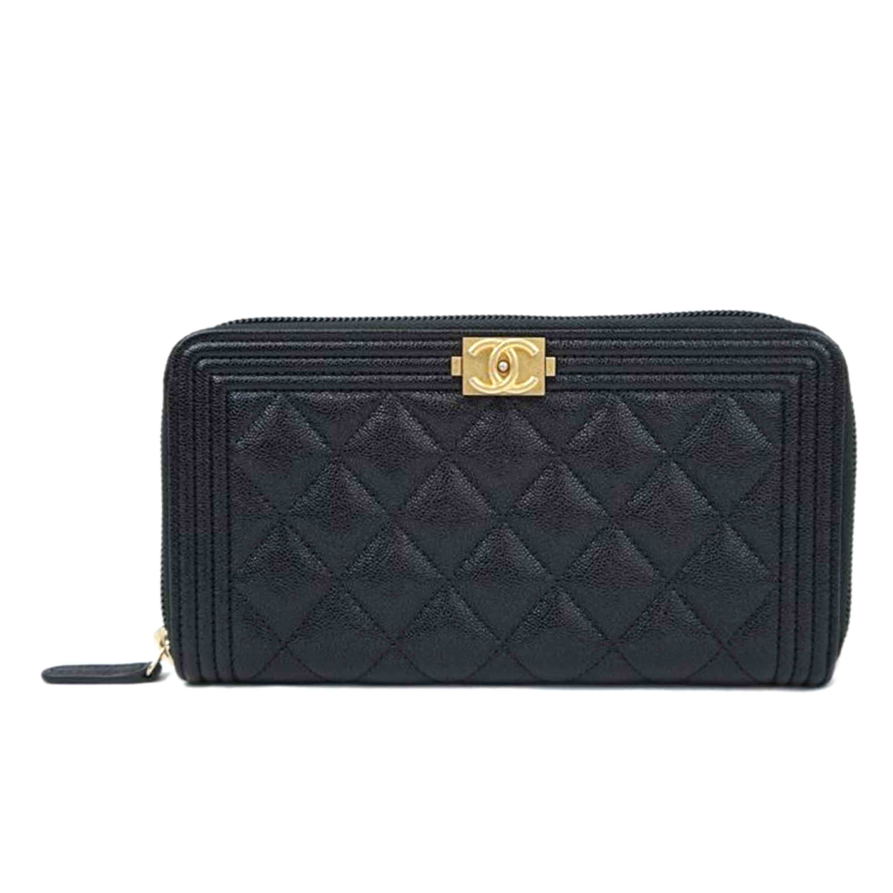 ＣＨＡＮＥＬ シャネル/ボーイシャネル　ラウンドファスナーウォレット//269*****/Aランク/67