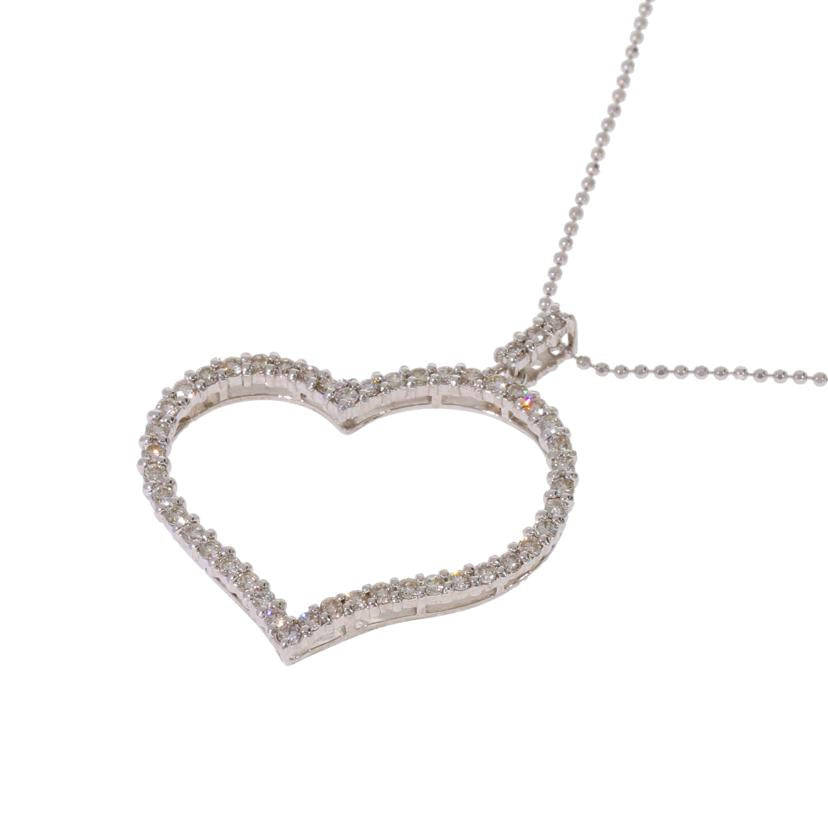 /　Ｋ１８ＷＧダイヤネックレス　０．７１ｃｔ//Aランク/75
