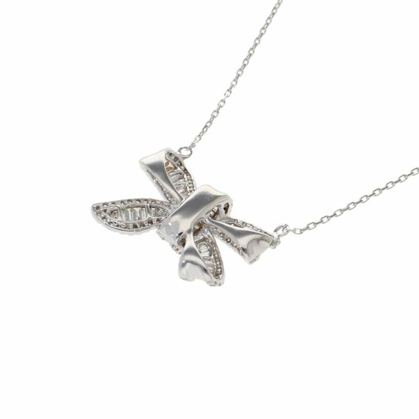 /　Ｋ１８ＷＧダイヤネックレス１．００ｃｔ//Aランク/75