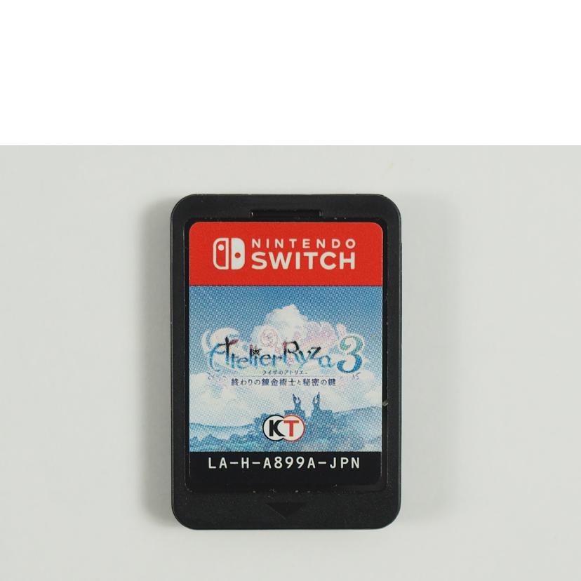 Ｎｉｎｔｅｎｄｏ　ｓｗｉｔｃｈ ニンテンドースイッチ/ライザのアトリエ３/4988615168482//ABランク/79