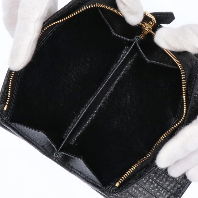 ＰＲＡＤＡ プラダ/サフィアーノコンパクトウォレット/1ML225//85/Aランク/75