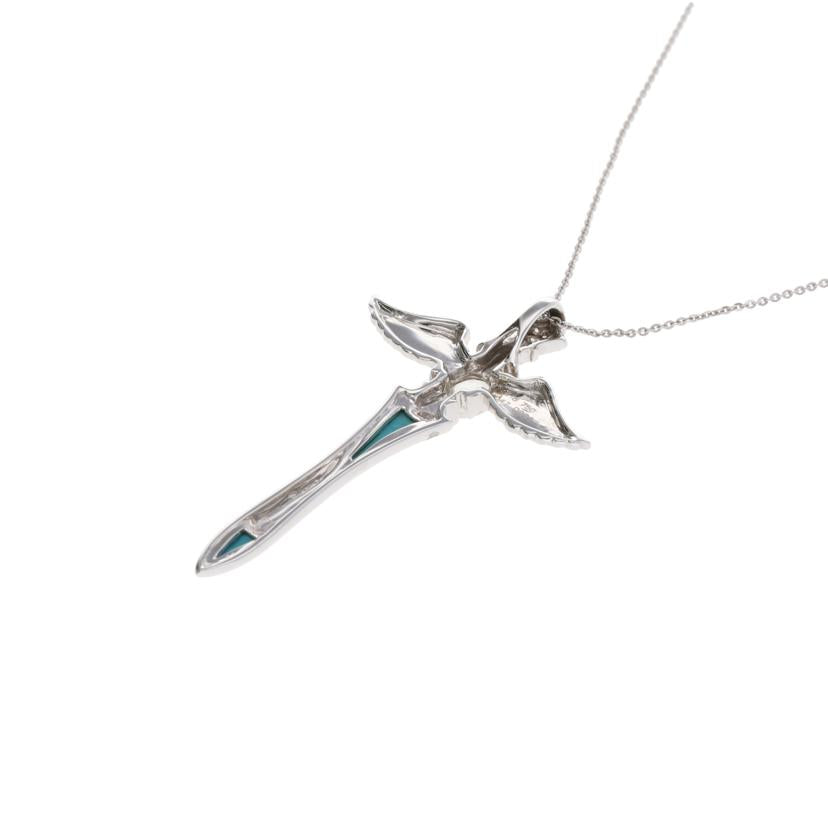 /　◎Ｋ１８色石ダイヤネックレス０．４７／Ｄ０．０４ｃｔ//Aランク/75