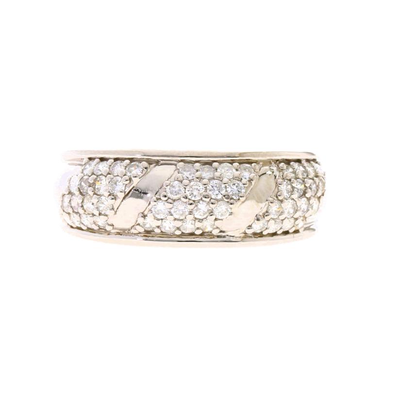 /　Ｐｔ９００ダイヤリング　０．５０ｃｔ//Aランク/75
