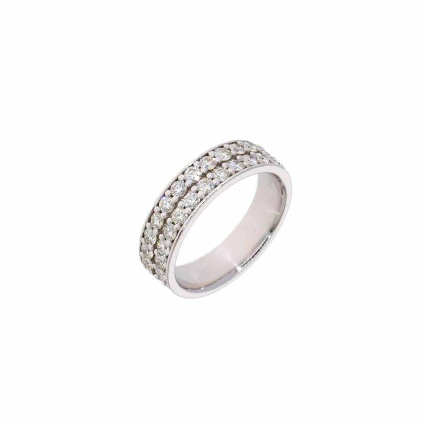 /　Ｋ１８ＷＧダイヤリング　０．８０ｃｔ//Aランク/75
