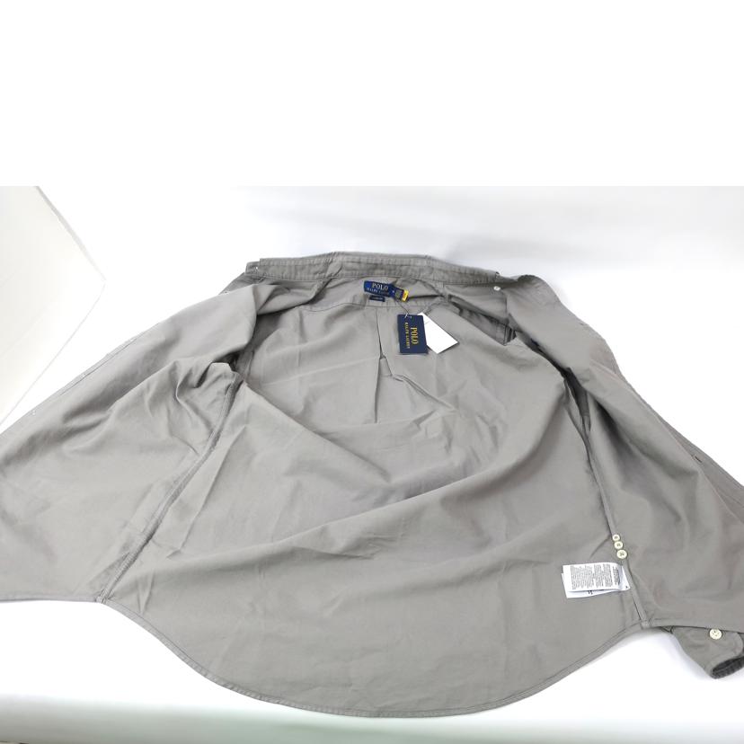 ＰＯＬＯ　Ｒａｌｐｈ　ｌａｕｒｅｎ ラルフローレン/長袖シャツ　ワイシャツ　グレー　無地　シンプル　メンズ/MNPOWOV16822684//SAランク/65