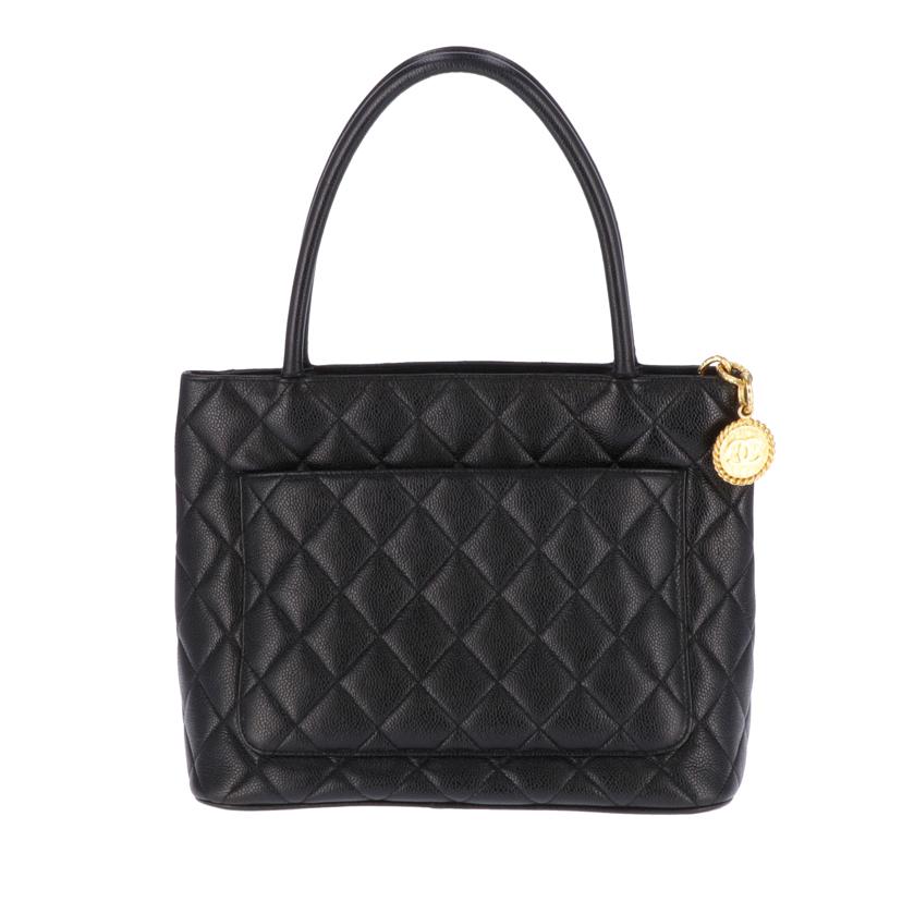 ＣＨＡＮＥＬ シャネル/復刻トート　キャビアスキン　ＢＬＫ/A01084//6380406/Bランク/75