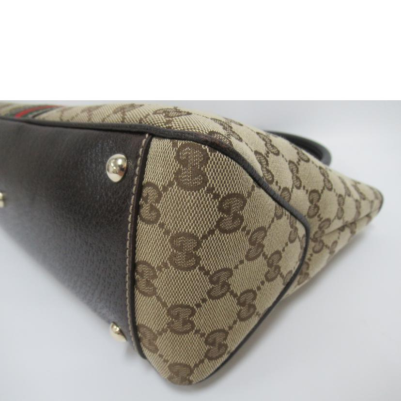 　　ＧＵＣＣＩ/トートバッグ／ＧＧキャンバス・シェリーライン/161717//496391/ABランク/63