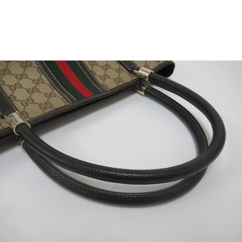 　　ＧＵＣＣＩ/トートバッグ／ＧＧキャンバス・シェリーライン/161717//496391/ABランク/63