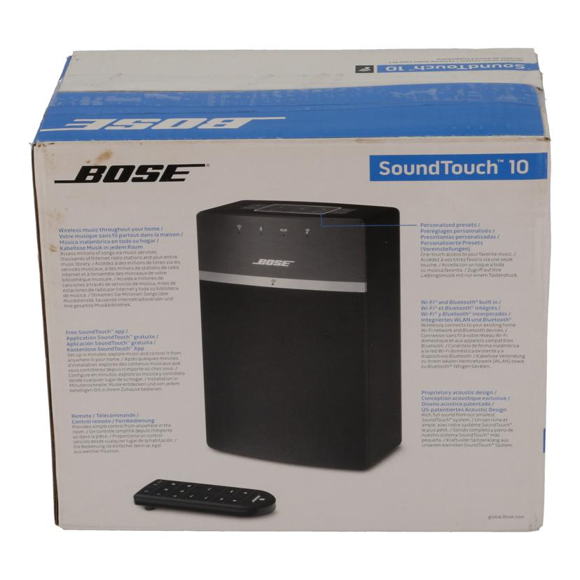 ＢＯＳＥ ボーズ/ＢＴスピーカー/Soundtouch10//069233P52420768AE/Sランク/62