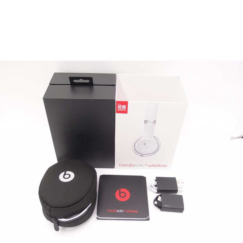 Ｂｅａｔｓ　ｂｙ　Ｄｒ．　Ｄｒｅ ビーツ・エレクトロニクス/ｓｏｌｏ３　ｗｉｒｅｌｅｓｓ／ワイヤレスヘッドホン/MUH52PA/A//FL6XK17PKY60/Aランク/69