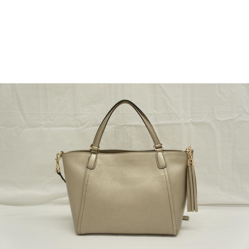 ＧＵＣＣＩ グッチ/ソーホーインターロッキング２ＷＡＹレザートート/369176//493075/Bランク/05