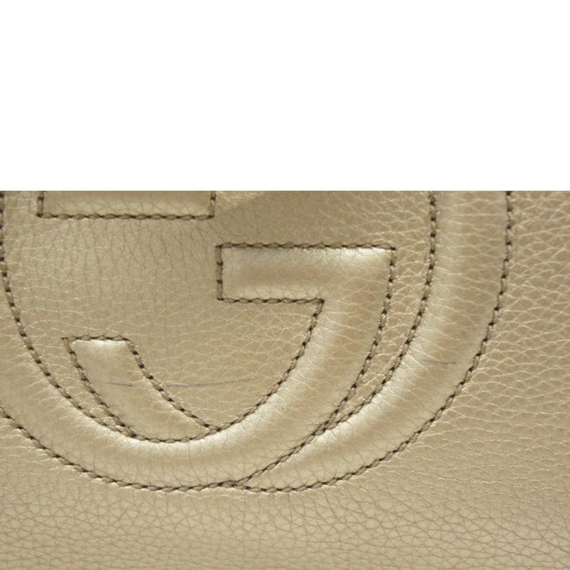 ＧＵＣＣＩ グッチ/ソーホーインターロッキング２ＷＡＹレザートート/369176//493075/Bランク/05