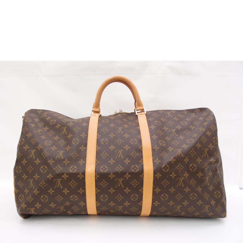 ＬＯＵＩＳ　ＶＵＩＴＴＯＮ ルイ・ヴィトン　ボストンバッグ　トラベルバッグ　ショルダー　ブラウン　メンズ　レディース/キーポル・バンドリエール６０／モノグラム/M41412//FL0030/Aランク/69