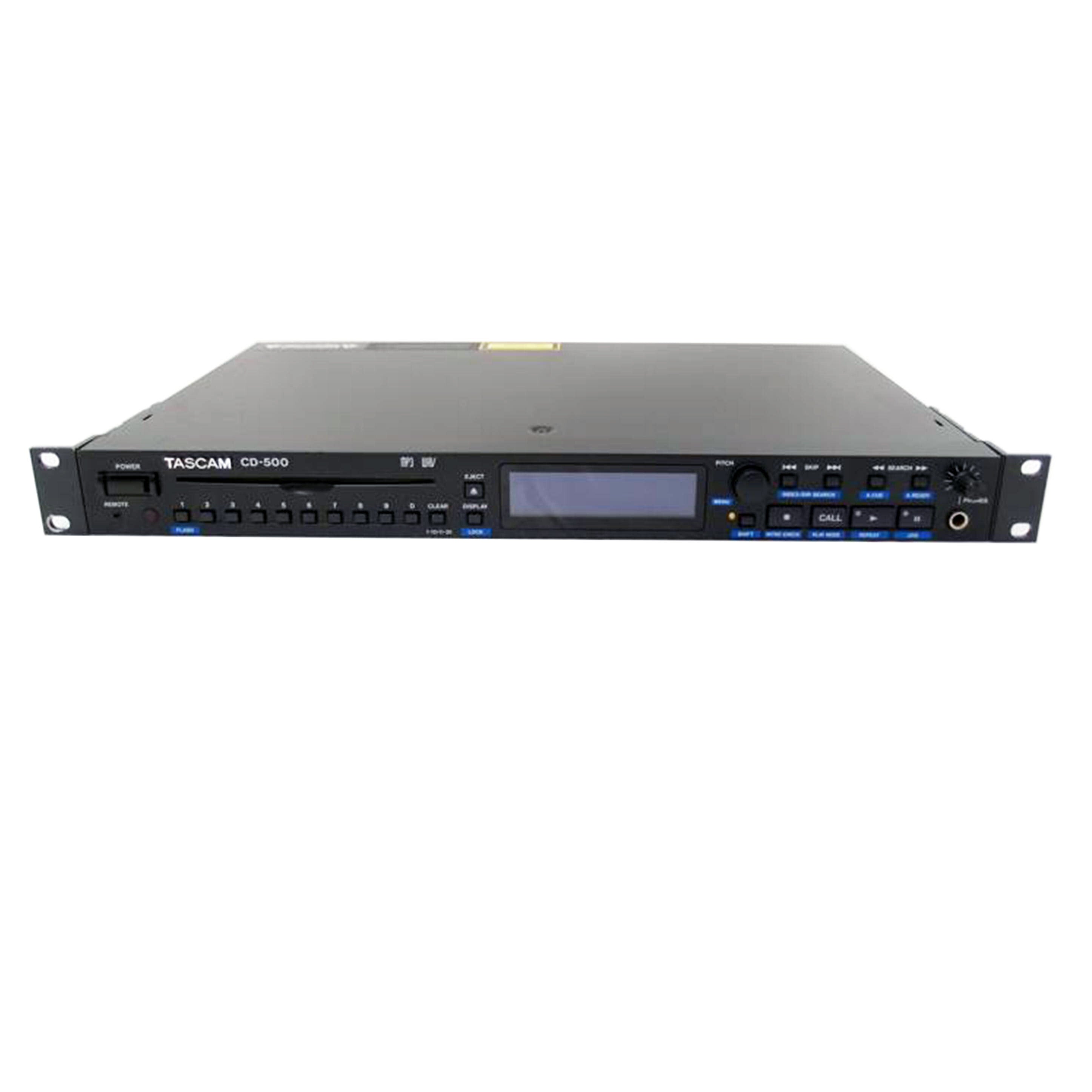 ＴＡＳＣＡＭ タスカム/業務用ＣＤプレーヤー/CD-500//0430274/Bランク/69