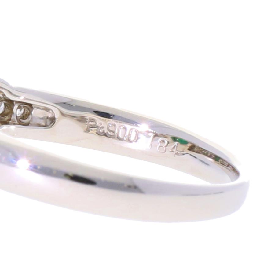 /　Ｐｔ９００トルマリンダイヤリング１．８４／Ｄ０．２６ｃｔ//Aランク/75