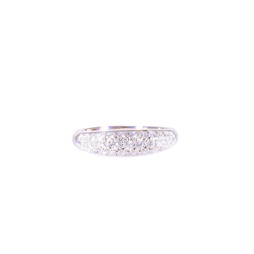 /　タサキ／Ｐｔ９００ダイヤリング　０．４３ｃｔ//Aランク/75