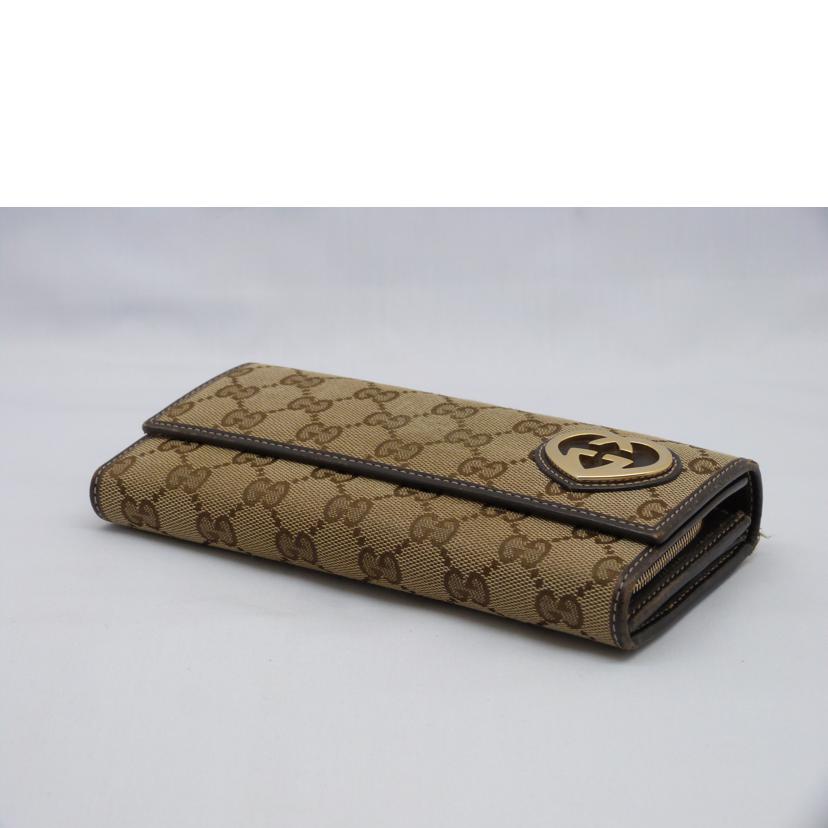 ＧＵＣＣＩ グッチ/ＧＧキャンバス長財布/245728//478442/Bランク/03