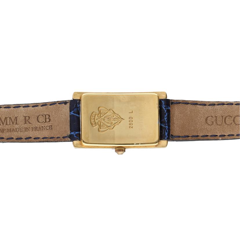 ＧＵＣＣＩ グッチ/グッチ／レディースクオーツ／スクエア/2600L//001****/ABランク/75