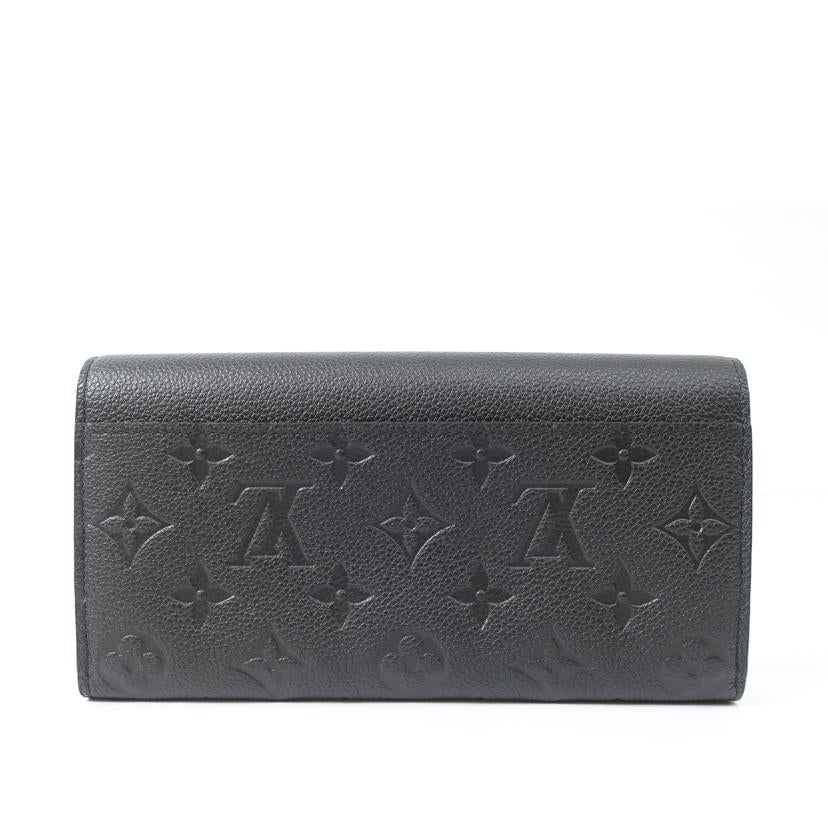 ＬＯＵＩＳ　ＶＵＩＴＴＯＮ ルイ・ヴィトン/ポルトフォイユ・サラ　ノアール　長財布　ブラック/M61182//ICﾁｯﾌﾟ確認済み/ABランク/65