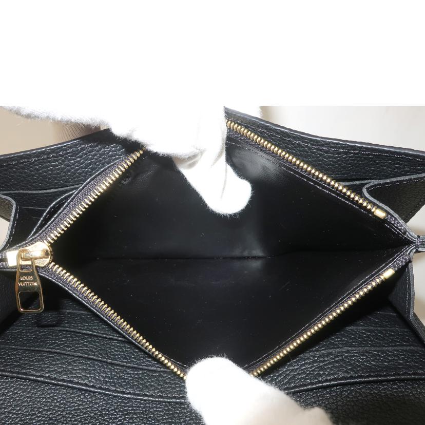 ＬＯＵＩＳ　ＶＵＩＴＴＯＮ ルイ・ヴィトン/ポルトフォイユ・サラ　ノアール　長財布　ブラック/M61182//ICﾁｯﾌﾟ確認済み/ABランク/65