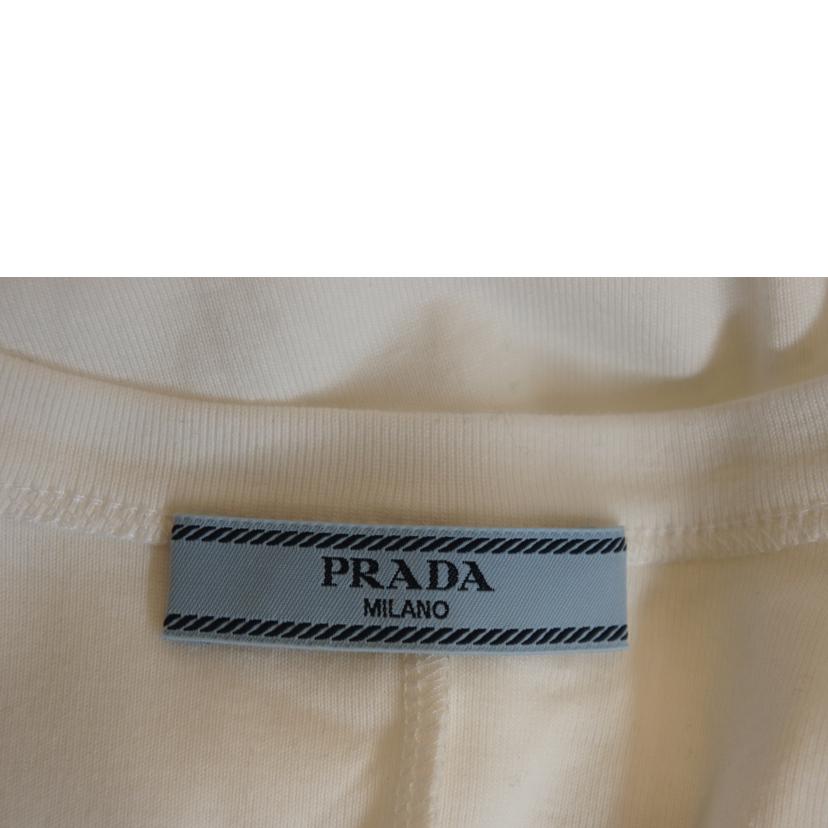 ＰＲＡＤＡ プラダ/三角プレートコットンタンクトップホワイト//ABランク/92