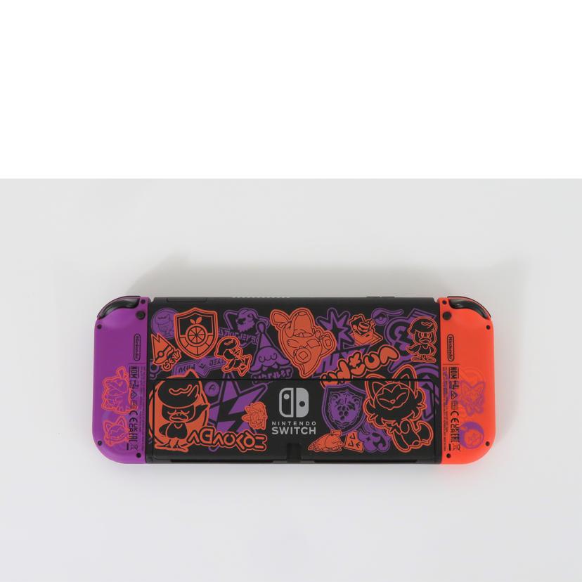 Ｎｉｎｔｅｎｄｏ 任天堂/Ｓｗｉｔｃｈ／有機ＥＬモデル　スカーレット・バイオレットエディション/HEG-001//XTJ10068043864/ABランク/81