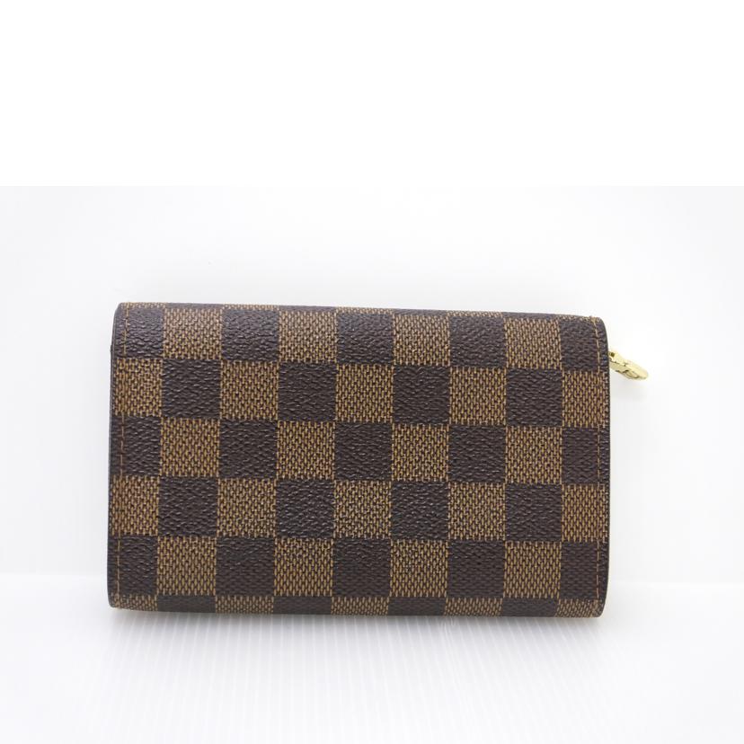 ＬＶ ﾙｲｳﾞｨﾄﾝ/ポルトモネ・ビエ・トレゾール／ダミエ/N61730//CA0054/Bランク/88