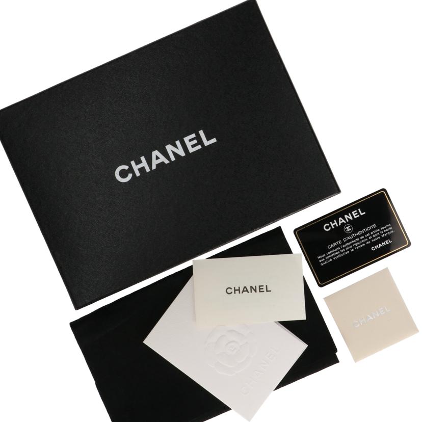 ＣＨＡＮＥＬ シャネル/マトラッセ／ラムスキン／ラウンドファスナー長財布／黒//16451312/ABランク/03