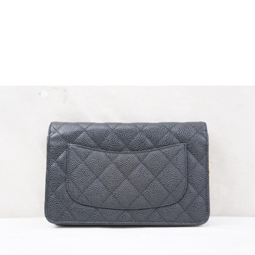 ＣＨＡＮＥＬ シャネル/マトラッセキャビアスキンチェーンウォレット//16924054/Aランク/67