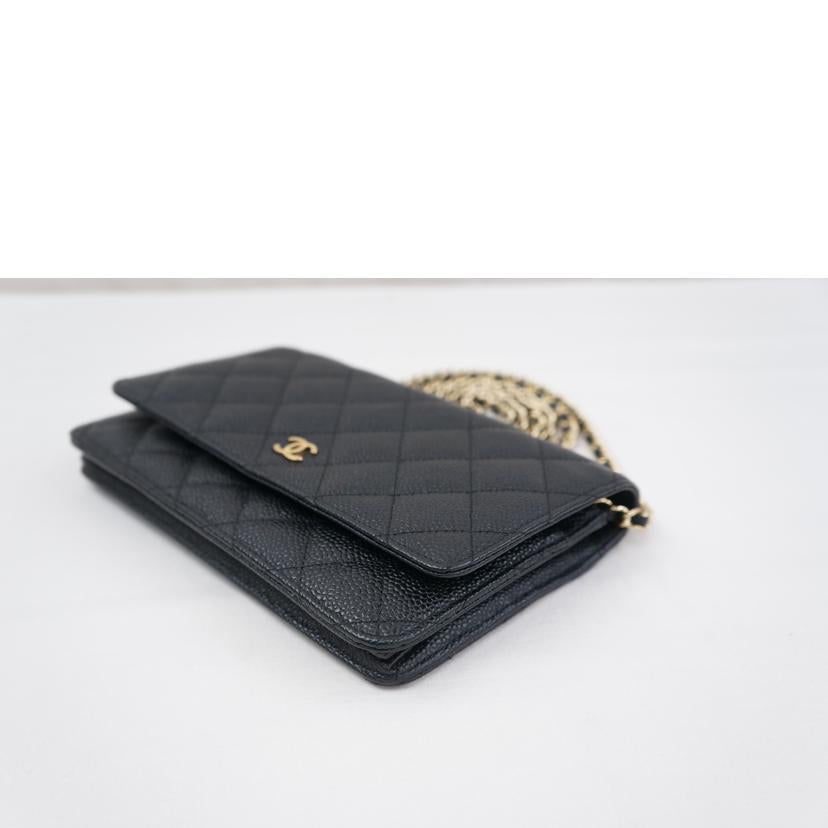 ＣＨＡＮＥＬ シャネル/マトラッセキャビアスキンチェーンウォレット//16924054/Aランク/67