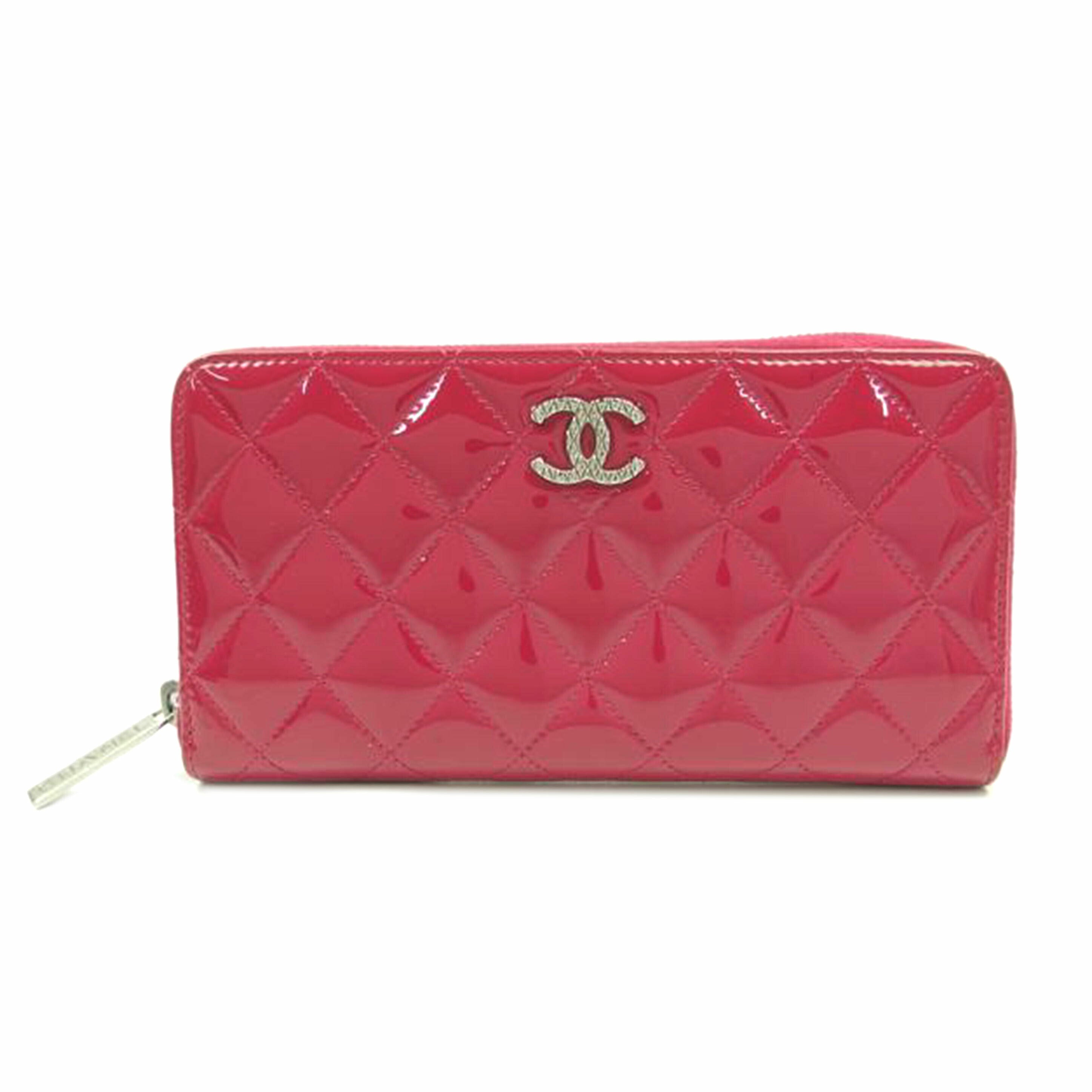 ＣＨＡＮＥＬ シャネル/ブリリアントマトラッセエナメルロングジップウォレット/A50106//213*****/Bランク/83