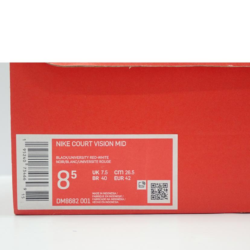 ＮＩＫＥ ﾅｲｷ/ＣＯＵＲＴ　ＶＩＳＩＯＮ　ＭＩＤ/DM8682-001//26.5cm/Bランク/62