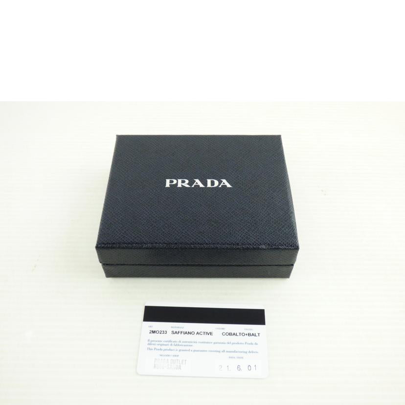 ＰＲＡＤＡ プラダ/２つ折り札入れ/2MO233//85/Bランク/64