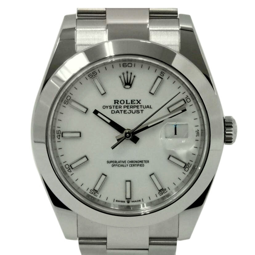 ＲＯＬＥＸ ﾛﾚｯｸｽ/ＤＡＴＥ　ＪＵＳＴ／白文字盤/126300//461NJ412/Aランク/77